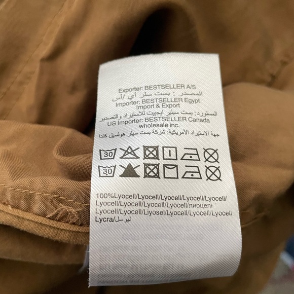 VERO MODA Tan Vmicon 3/4 Trench Coat - Picture 9 of 11